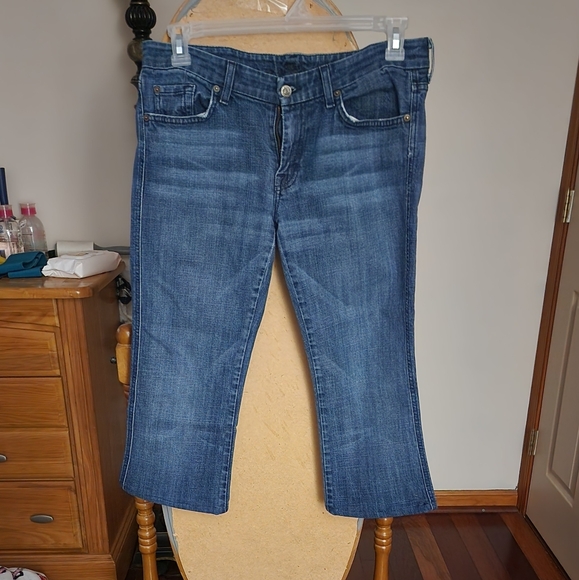 7 for all mankind crop jeans - Picture 2 of 7
